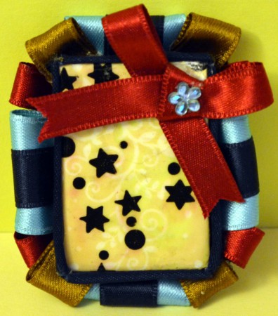 Ref.B0011 - Brooch Blue Stars (Universe Serie)